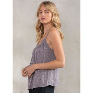LOVESTITCH | Hot Shot Chiffon Camisole - Small / Dove